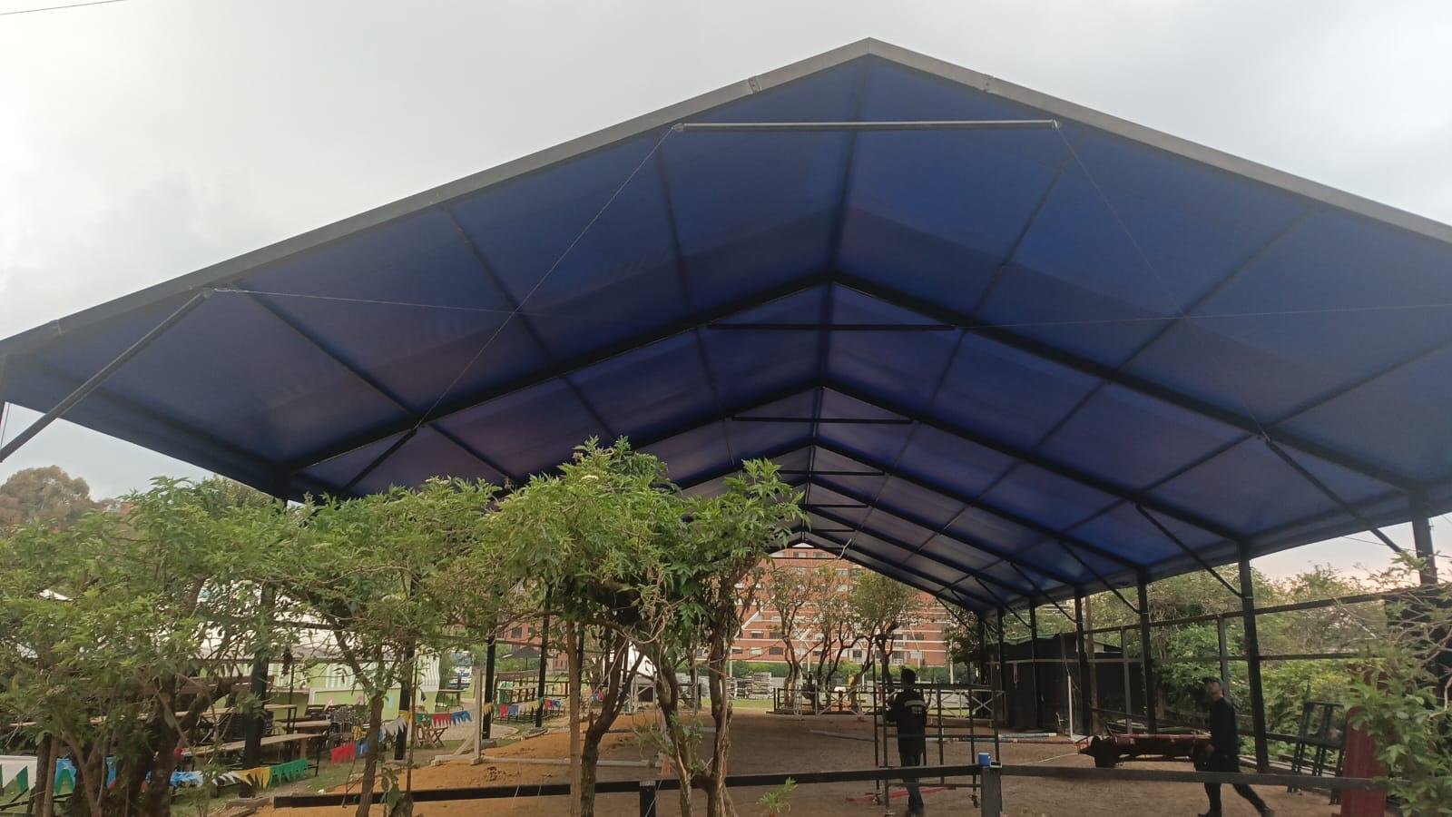 Carpa industrial modular